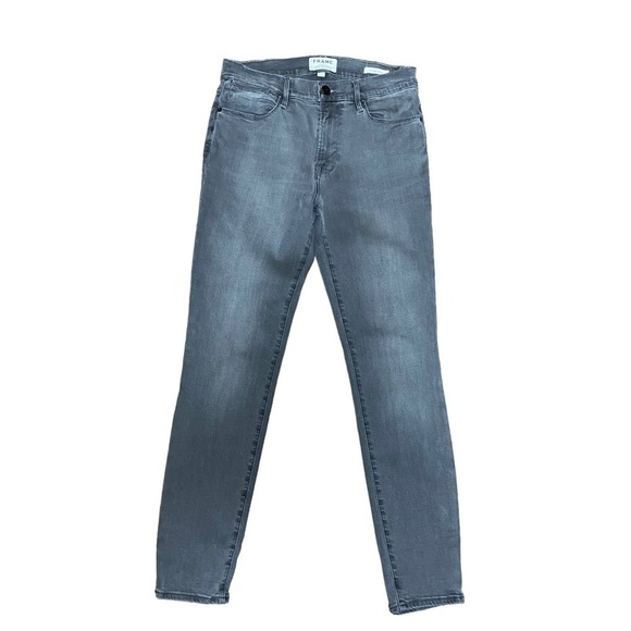 Frame Denim Le High Skinny Jeans Size 28 Gray - Picture 1 of 5